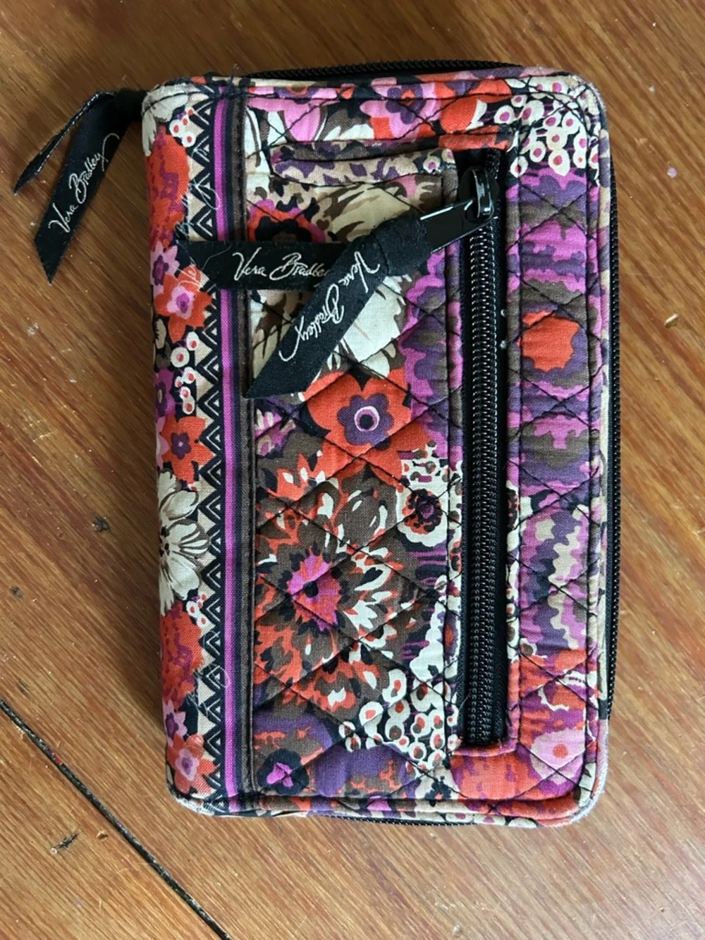 Vera Bradley RFID Turnlock Wallet - Picture 3 of 6